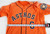 2013-17 Houston Astros #6 Game Used Orange Jersey NP Rem 44 069