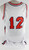 1992-93 Team USA Basketball #12 Game Issued White Jersey 48 798