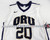 2000s Oral Roberts Golden Eagles #20 Game Used White Jersey Basketball 3XL 794