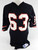 1983-85 Houston Gamblers Jeff Kiewel #63 Game Used Black Jersey USFL 48 795