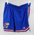 2022-23 Kansas Jayhawks Game Issued Blue Shorts Basketball XL+2 551