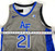 2022-23 Air Force Falcons #21 Game Issued Pos Used Grey Jersey Basketball L 258