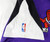 1996-97 Toronto Raptors Sharone Wright #4 Game Used Purple Shooting Shirt 50 P 3