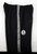 2024-25 Brooklyn Nets Dariq Whitehead #0 Game Used Black Warm Up Pants L 006