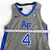 2023-24 Air Force Falcons #4 Game Issued Pos Used Grey Jersey Basketball L 279