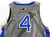 2023-24 Air Force Falcons #4 Game Issued Pos Used Grey Jersey Basketball L 279