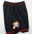 Late 1990s Early 2000s Philadelphia 76ers #1 Game Used Black Shorts 44 DP96212