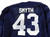 1990s Florida Panthers Greg Smyth #43 Game Used Navy Practice Jersey 54 640