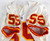1993 Kansas City Chiefs Percy Snow #55 Game Issued White Jersey 50 618