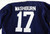 1990s Florida Panthers Steve Washburn #17 Game Used Navy Practice Jersey 58 636
