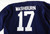 1990s Florida Panthers Steve Washburn #17 Game Used Navy Practice Jersey 58 636