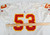 1993 Kansas City Chiefs Santo Stephens #53 Game Issued White Jersey 46 375