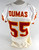 1997 Kansas City Chiefs Troy Dumas #55 Game Issued White Jersey 48 719