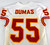 1997 Kansas City Chiefs Troy Dumas #55 Game Issued White Jersey 48 719