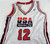 1992-93 Team USA Basketball #12 Game Issued White Jersey 806
