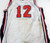 1992-93 Team USA Basketball #12 Game Issued White Jersey 806