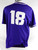2023 Texas Christian Frogs #18 Game Used Purple Practice Jersey Baseball XL 748