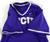 2023 Texas Christian Frogs #14 Game Used Purple Practice Jersey Baseball XL 749