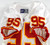 1997 Kansas City Chiefs Michael Dean Perry #95 Game Used White Jersey 50 752
