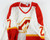Mens 1970s Atlanta Flames #27 Authentic White Jersey Maska L 811