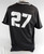 2023 Texas Christian Frogs #27 Game Used Grey Practice Jersey Baseball XL 763