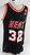 Mens 1992-95 Miami Heat Harold Miner #32 Authentic Black Jersey Champion 44 813