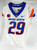 Boise State Broncos #29 Game Used White Jersey Football NP Rem 38 921