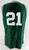 Mens 1990s Michigan State Spartans #21 Authentic Green Jersey Basketball 44 821