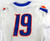 Boise State Broncos #19 Game Used White Jersey Football NP Rem 44 924