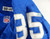 1999 Detroit Lions Robert Bailey #35 Game Used Blue Jersey 46 261