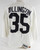 1990s Florida Panthers Craig Billington #35 Game Used White Practice Jersey 54 8