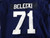 1990s Florida Panthers Brent Belecki #71 Game Used Navy Practice Jersey 56 633