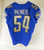 2018 Detroit Lions Alim McNeill #54 Game Issued Blue Jersey Misspelled 46+6 893