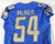 2018 Detroit Lions Alim McNeill #54 Game Issued Blue Jersey Misspelled 46+6 893