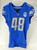 2023 Detroit Lions Derrick Deese Jr #48 Game Issued Blue Jersey 90th Patch 42 4