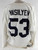 1990s Florida Panthers Vasilyev #53 Game Used White Practice Jersey 56 621