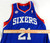 2013-14 Philadelphia 76ers Thaddeus Young #21 Game Issued Blue Jersey Iverson 5