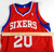 2012-13 Philadelphia 76ers Brandon Davies #20 Game Issued Red Jersey 2XL 927