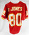 1992 Kansas City Chiefs Fred Jones #80 Game Used Red Jersey 40 276