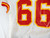 1993 Kansas City Chiefs Ricky Siglar #66 Game Issued White Jersey 48 277