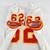 1993 Kansas City Chiefs Jennings #62 Game Issued White Jersey 50 378