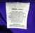 2012 Minnesota Vikings Blank Game Issued Purple Jersey 48 521