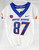 Boise State Broncos #87 Game Used White Jersey Football NP Rem 44 894