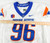 2022 Boise State Broncos #96 Game Used White Jersey Football NP Rem 46 896