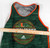 Miami Hurricanes Game Issued Green Grey Practice Jersey Basketball M 406