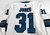 2017-18 San Jose Sharks Martin Jones #31 Game Used White Jersey 58 413