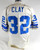 1995 Detroit Lions Willie Clay #32 Game Used White Jersey 46 415