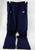 1999-00 Golden State Warriors Vonteego Cummings #5 Game Used Navy WarmUp Pants 8