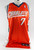 2006-07 Charlotte Bobcats Donell Taylor #7 Game Issued Orange Jersey 48 003
