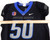 2020 Boise State Broncos #50 Game Used Black Jersey Football NP Rem 48 890